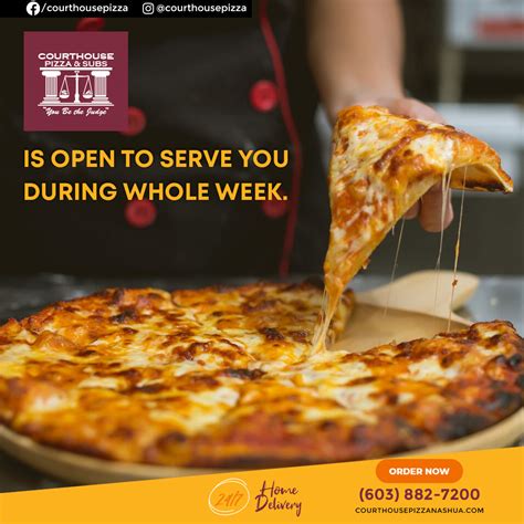 Pizza Delivery, Order pizza, pasta and more online - Courthouse Pizza ...