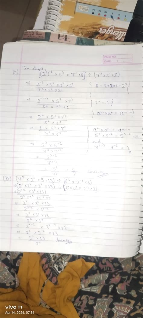 Convert the following fractions into decimal numbers: (i) 4/5 (ii) 6/25 ...