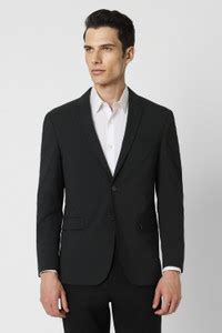 VAN HEUSEN Solid Single Breasted Formal Men Blazer - Buy VAN HEUSEN ...