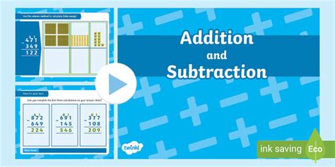 Y3 Add Subtract Lesson 4d 3 Digit Numbers 3 Digit Exchanging Once