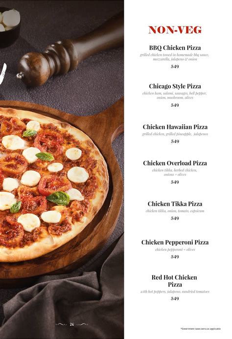 Menu at The Great Bear Kitchen & Microbrewery, Chandigarh