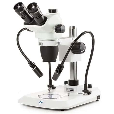 Cole-Parmer MSS-400 Professional Trinocular Stereozoom Microscope, Dual ...