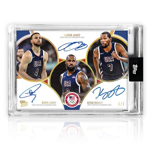 Topps Offering First-Ever 1/1 Triple Autograph Card Of Steph Curry ...