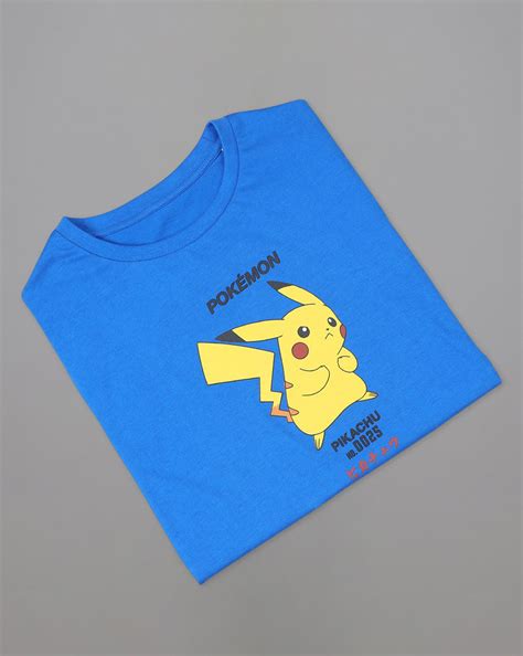 Pokemon Printed Regular Fit Tshirt For Women – Free Authority