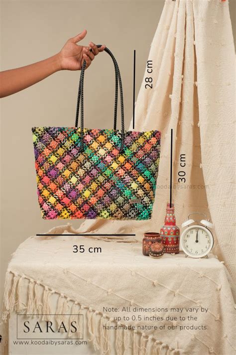 Colour Biscuit Koodai – Traditional Handmade Basket by SARAS