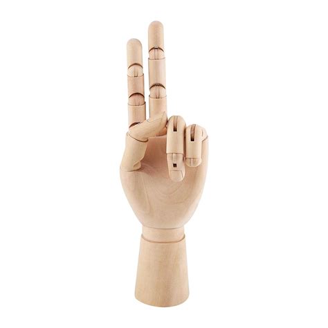 Shoze Wooden Hand 10 Art Wood Hand Manikin Jointed Articulated ...