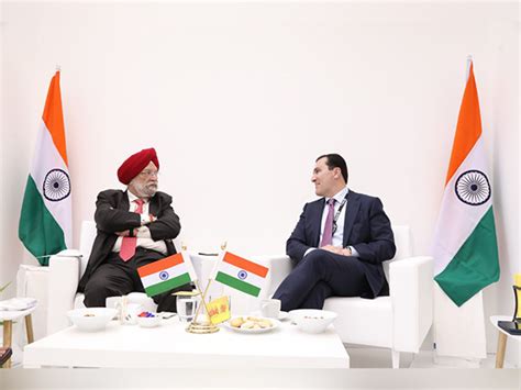 Union Minister Hardeep Singh Puri meets Secretary-General of IEF in Italy