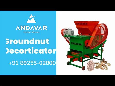 Groundnut Decorticator Machine - Mini Decorticator Manufacturer from Erode