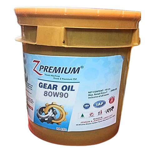 Gear Oil 80W-90 ,10L – Jaibros