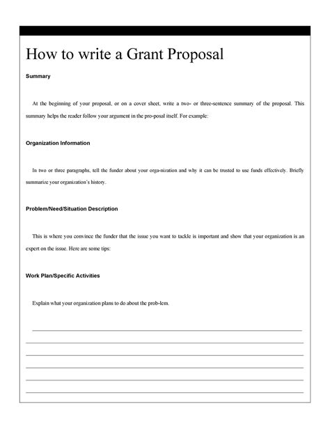 Image result for Grant Writing Samples