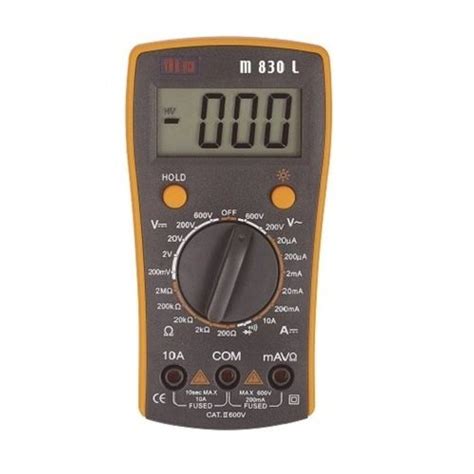Image result for Digital Multimeter Labled