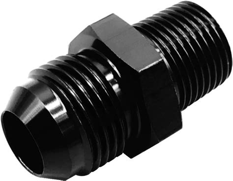 Buy 4 AN Male Flare to 14 NPT Male Fuel Line Hose Adapter Fitting ...