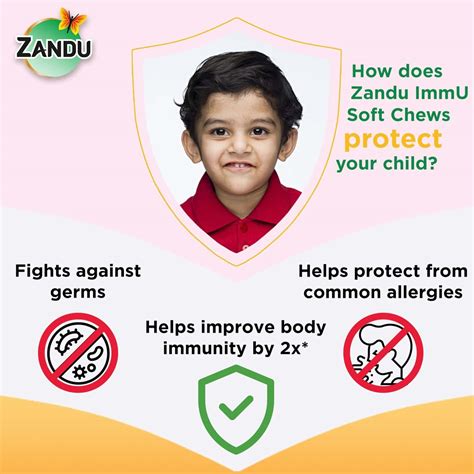 Buy ZANDU IMMU TASTY MIXED FRUIT IMMUNITY SOFT CHEWS PACKET OF 60 ...