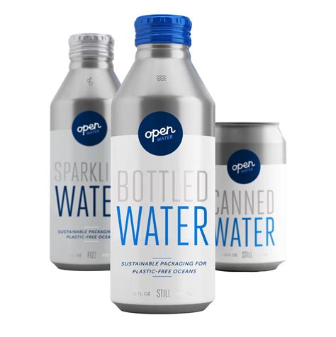 Canned water is rebranded to better convey sustainability message - The ...