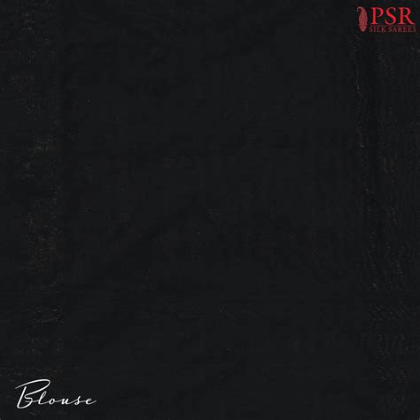 Black Semi Summer Silk Saree – PSR Silks