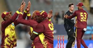 West Indies survive Mitchell Santner scare to register a thrilling win ...