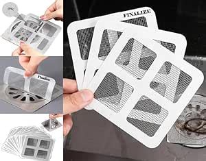 FINALIZE Disposable Shower Drain Hair Catcher, Drain Hair Catcher ...