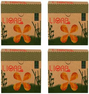 Liora Eco Friendly Bamboo Napkins 1 Ply 100 Pulls Total 400Sheets Soft ...