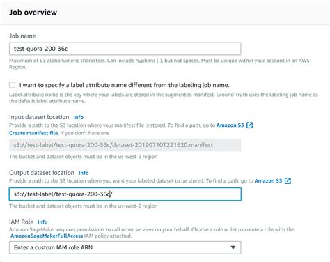 End to End Guide for Setting up AWS SageMaker Ground Truth Public Data ...