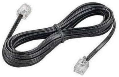 BIGGEAR Ethernet Cable 2 m (Pack of 1 ) 5 Meter Telephone Wire RJ11 2 ...