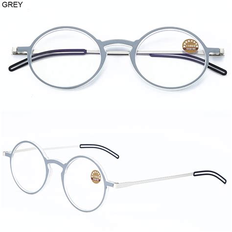 Buy Ultrathin Pocket Round Reading Glasses for Men and Women Online in ...