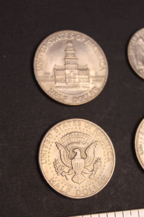 (2) United States Half Dollar Coins (1973 & 1974), 1976 Half Dollar ...