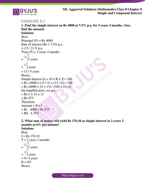 Image result for Ajus Learning Class 8 Chapter Money Maths