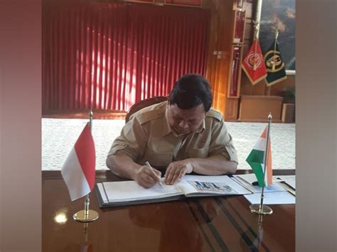 Indonesian Defence Minister signs condolence book on demise of CDS ...