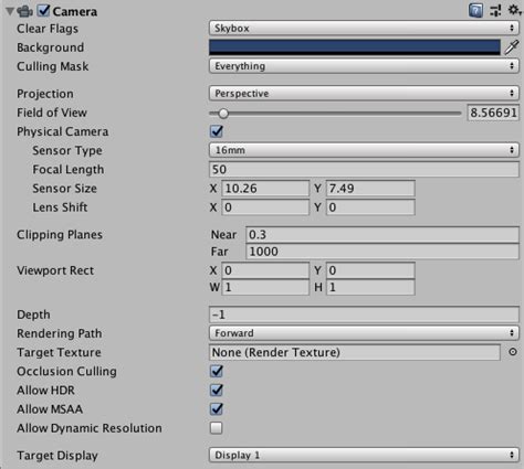 Image result for Unity Tutorial Camera
