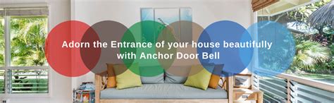 Anchor by Panasonic Ding Dong Door Bells Dual Tone aesthetics for Home ...