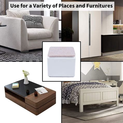 Ezprotekt 2 Inch Bed and Furniture Risers, Heavy India | Ubuy