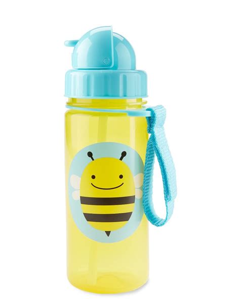 Buy Skip Hop Zoo Back To School Straw Bottle PP Bee - Sipper For Ages 1 ...