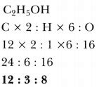Find the ratio of mass of the combining elements in the following ...