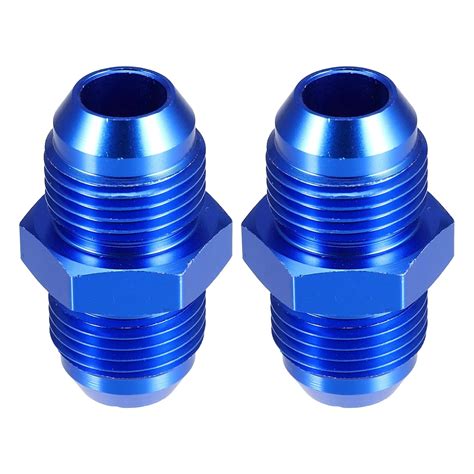 X AUTOHAUX Universal Car Fuel Oil Pipe Connector AN8 Male to AN8 Male ...