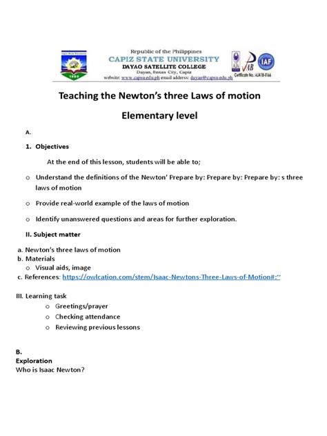 Lesson Plan On Inertia 的图像结果