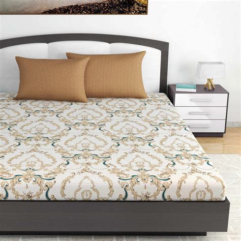Buy Cotton Bed sheet Online | Designer Bed Sheet | Divine Casa