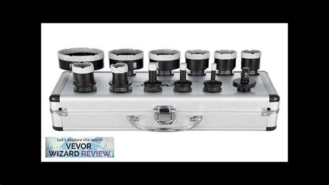 VEVOR Diamond Core Drill Bit Set 11 PCS - newsR VIDEO