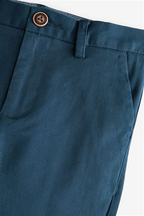 Buy French Navy Blue Regular Fit Stretch Chino Trousers (3-17yrs) from ...