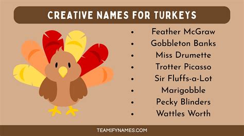 550+ Funny Turkey Names That Will Make You Gobble with Laughter ...