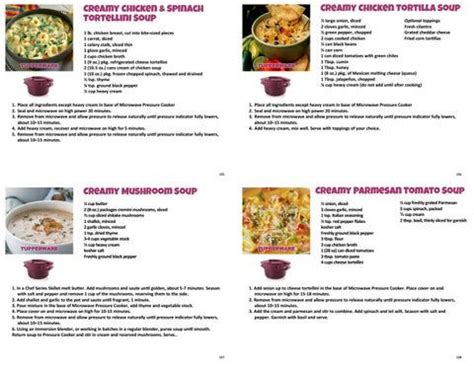 Tupperware Pressure Cooker Instruction Guide 的图像结果