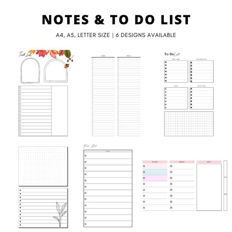 Image result for Task List with Notes Printable PDF