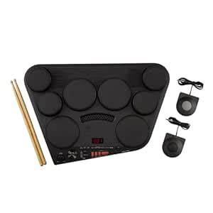 Yamaha DD75 Portable Digital Drums Package with 2 Pedals, Drumsticks ...