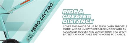 Lectro Clix 26T 7 Speed Electric Cycle ( Sky Blue )| 3 Level LED ...