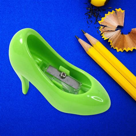 High Heels Shape Pencil Sharpener Single Pencil Sharpeners (Mix Colour