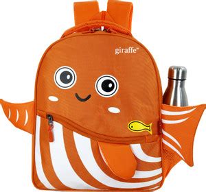 Giraffe FishKids 14Ltr 14 ×12 inch PreSchool 36cm Nursery (LKG/UKG/1st ...