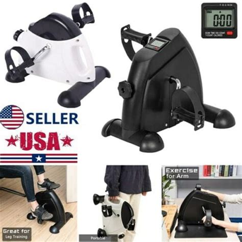 Buy Portable Exercise Pedal Bike Mini Bike Trainer for Hand Legs and ...