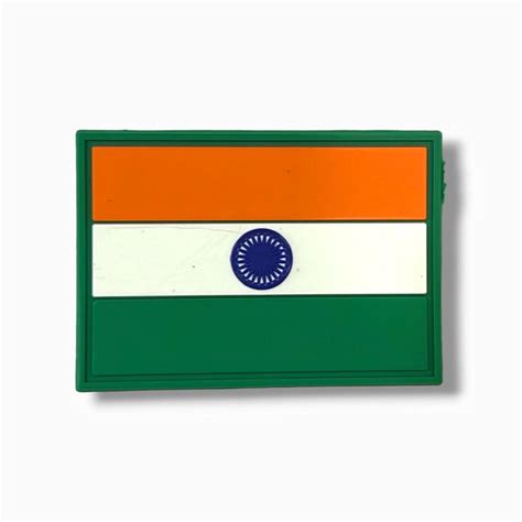 India Flag Silicon Arm Patch