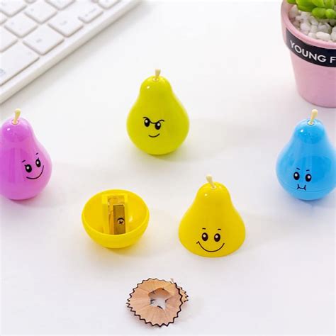 Pear Design Pencil Sharpener (1pc) – Cots and Cuddles