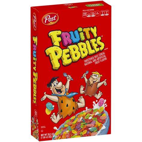 Post Fruity Pebbles Cereal 20.5 oz. Box - Walmart.com