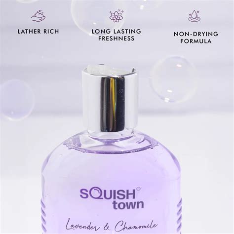 Lavender & Chamomile - Soothing Bath & Shower Gel – Squish Town Private ...